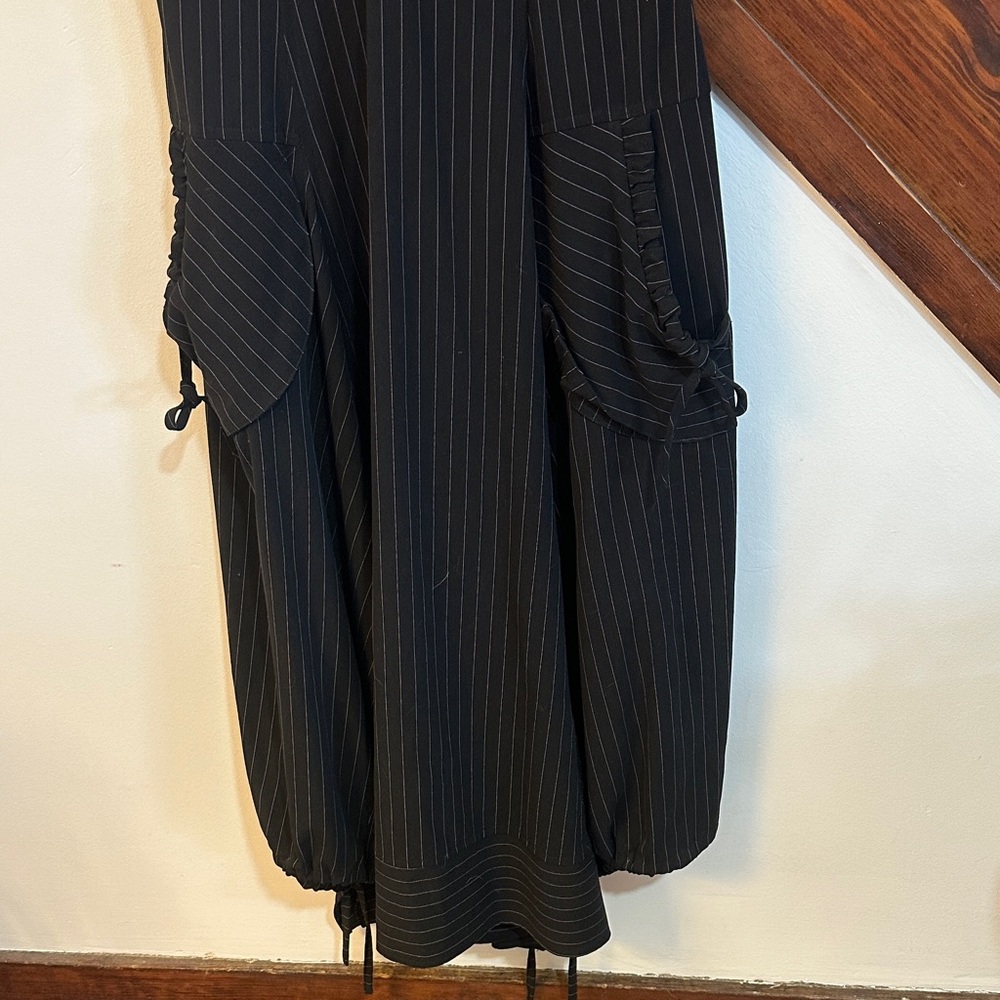 Hanna for la journee UNIQUE pin striped midi/maxi dress - Picture 4 of 9